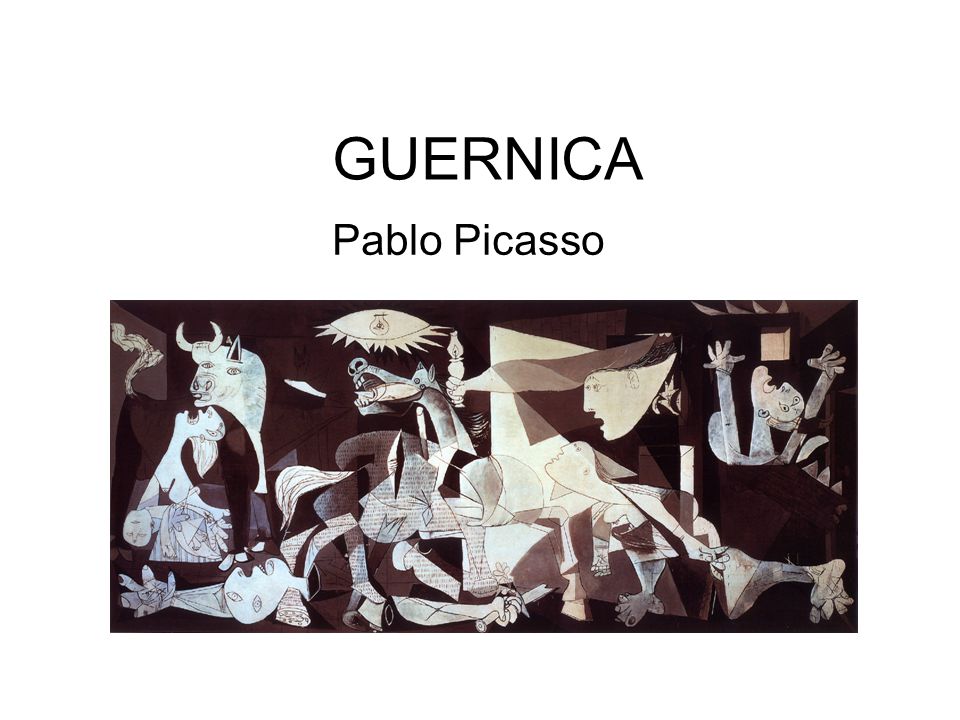 GUERNICA Pablo Picasso. - ppt video online télécharger