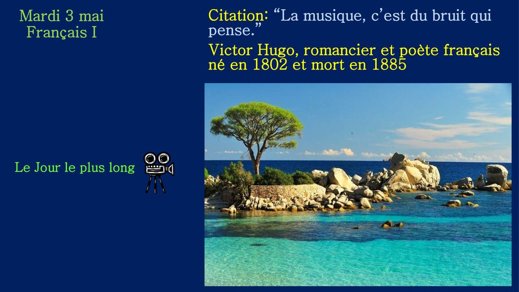 Citation La Musique C Est Du Bruit Qui Pense Ppt Telecharger