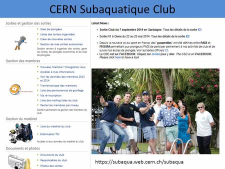 CERN Subaquatique Club