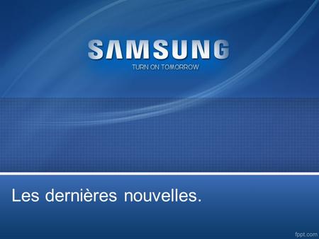 Les dernières nouvelles.. Annonce du Samsung Galaxy Note III Tablette Samsung Galaxy Note 8.0. Quelques Précisions et nouvelles I II III Sommair e.