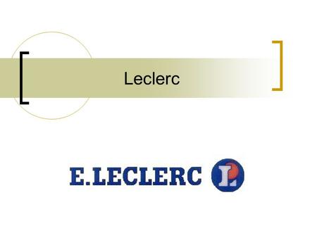 Leclerc.