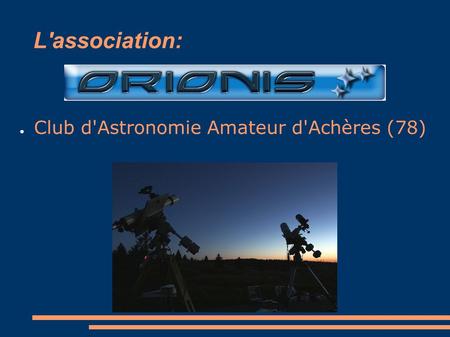 Club d'Astronomie Amateur d'Achères (78)
