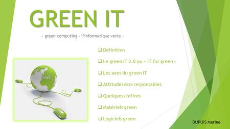 - green computing – l’informatique verte -