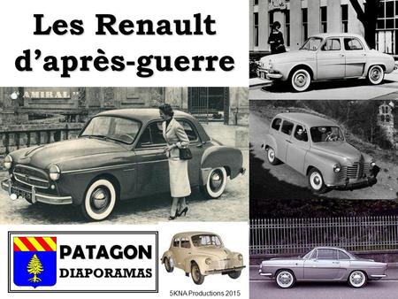 Les Renault d’après-guerre