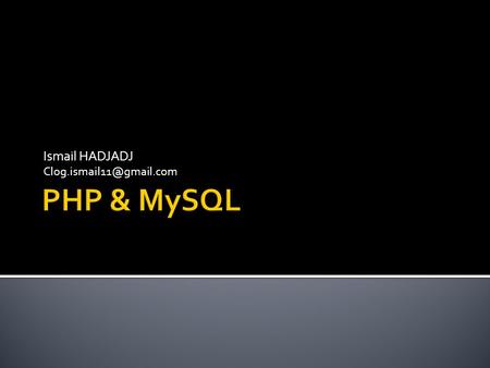 Ismail HADJADJ  ASP (Active Server Pages) est une technologie de Microsoft. Elle permet d’offrir un environnement pour produire.