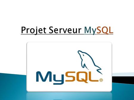 Projet Serveur MySQL.