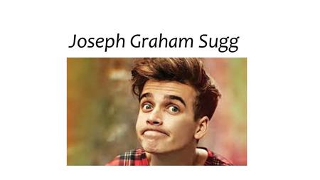 Joseph Graham Sugg.