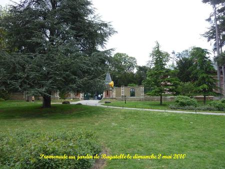 Promenade au jardin de Bagatelle le dimanche 2 mai 2010.