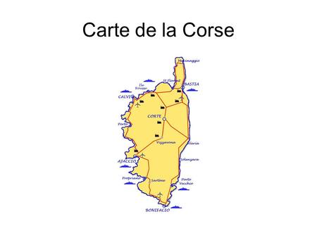 Carte de la Corse Calvi se situe dans la partie Nord de l’Ile. Nous avons visité l’Ile durant 2 semaines.