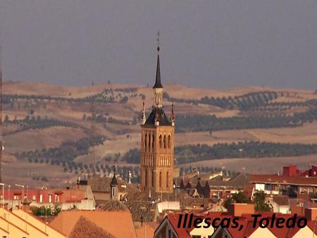 Illescas, Toledo. Lieux importants Église Santa María du siècle XV d’art mudéjar.