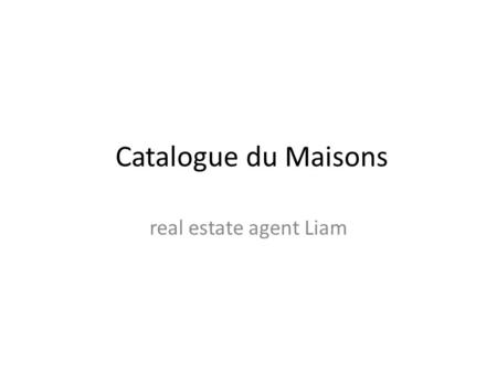 Catalogue du Maisons real estate agent Liam. Château de Marbre Le château de marbre fait 400m sur 200m. Le château de marbre. se trouve au sud en France.