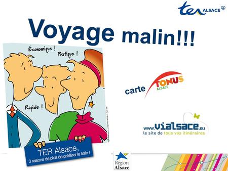 Voyage malin!!! carte.