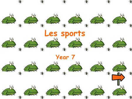 Les sports Year 7.