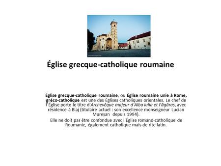 Église grecque-catholique roumaine