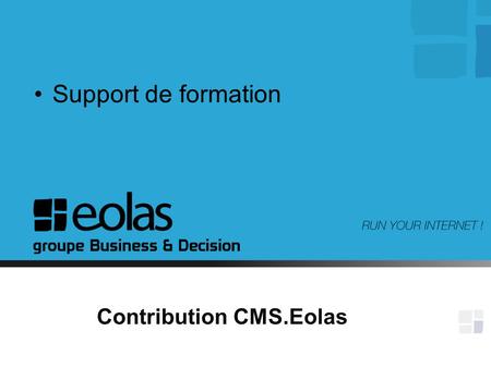 Contribution CMS.Eolas