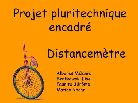 Projet pluritechnique encadré