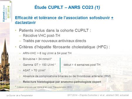 Étude CUPILT – ANRS CO23 (2)