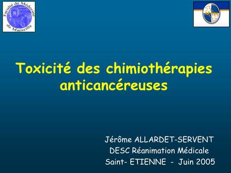 Toxicité des chimiothérapies anticancéreuses