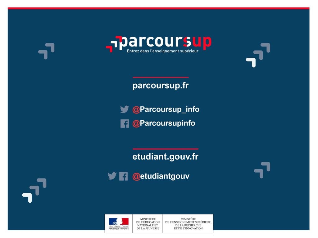 LES PRINCIPES CLES DE PARCOURSUP Des Informations Clés, Pour Mieux ...