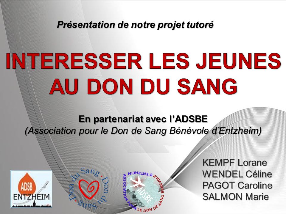 Presentation De Notre Projet Tutore En Partenariat Avec L Adsbe Ppt Video Online Telecharger