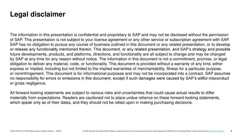 SAP BTP - Solution Diagrams & Icons Guidelines - ppt télécharger