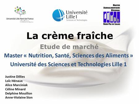 Université des Sciences et Technologies Lille 1