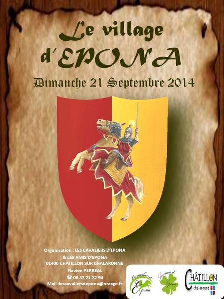 Le village d’EPONA Dimanche 21 Septembre