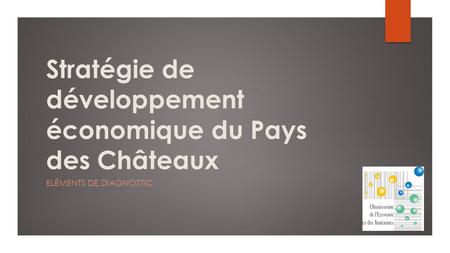 Stratégie de développement économique du Pays des Châteaux