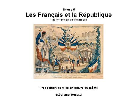 Les Français et la République