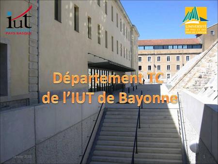 Département TC de l’IUT de Bayonne