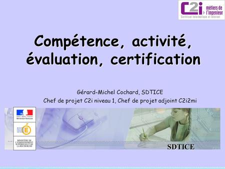 Compétence, activité, évaluation, certification