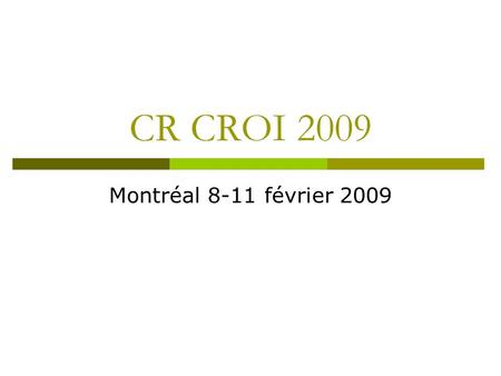 CR CROI 2009 Montréal 8-11 février 2009. 27 Predictors of Kidney Tubulopathy in HIV Patients Treated with Tenofovir: A Pharmacogenetic Study N= 289 patients.