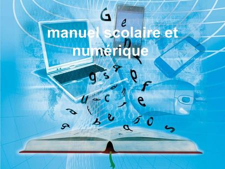 Réunion interlocuteurs lettres 27/01/2009 manuel scolaire et numérique.