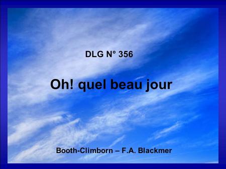 Booth-Climborn – F.A. Blackmer