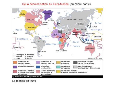 De la décolonisation au Tiers-Monde (première partie).