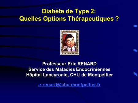 Diabète de Type 2: Quelles Options Thérapeutiques ?