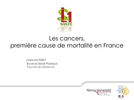 Les cancers, première cause de mortalité en France