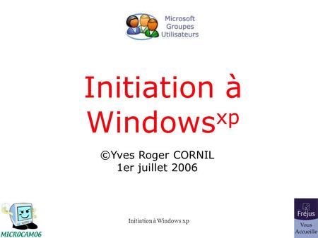 Initiation à Windowsxp