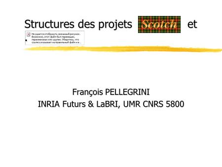 Structures des projets . et .