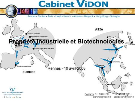Propriété Industrielle et Biotechnologies