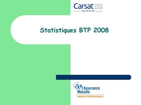 Statistiques BTP 2008.