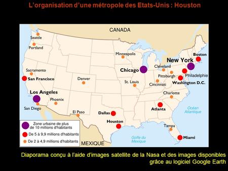 L’organisation d’une métropole des Etats-Unis : Houston