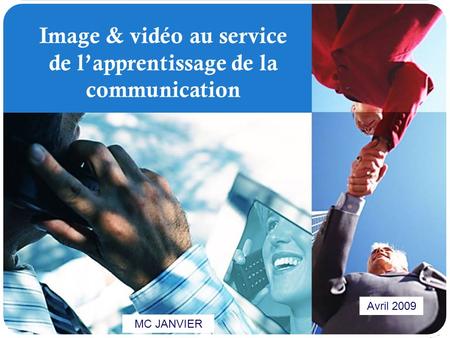 Image & vidéo au service de l’apprentissage de la communication