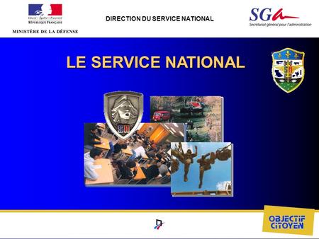DIRECTION DU SERVICE NATIONAL