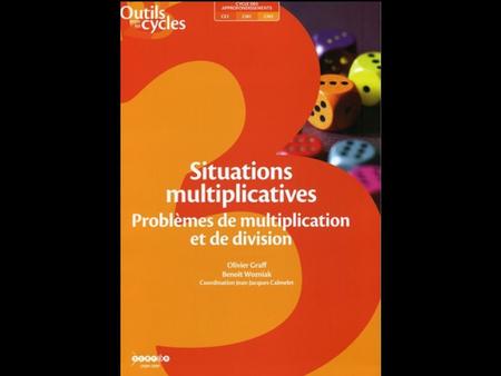 Problèmes Multiplicatifs et de Division Cycle 3