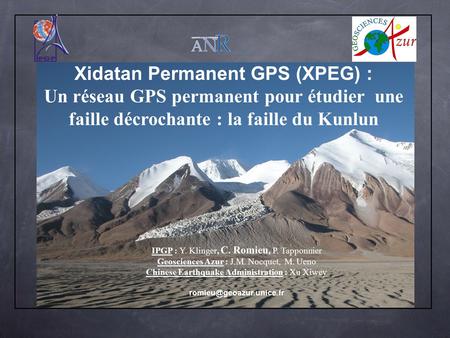 Xidatan Permanent GPS (XPEG) :