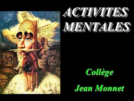 ACTIVITES MENTALES Collège Jean Monnet Question 1 Convertir 320 g en kg.