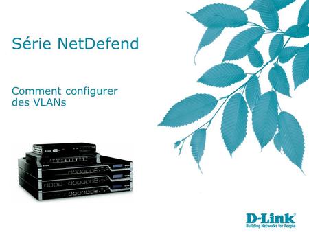 Série NetDefend Comment configurer des VLANs