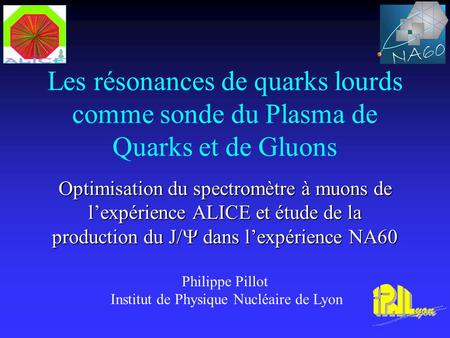 Les résonances de quarks lourds comme sonde du Plasma de Quarks et de Gluons Optimisation du spectromètre à muons de lexpérience ALICE et étude de la production.
