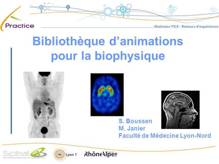 Bibliothèque d’animations pour la biophysique
